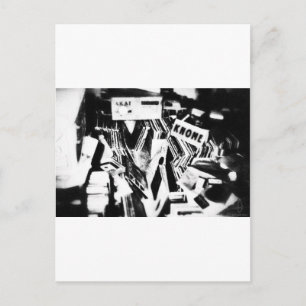 Carte Postale Chiffres de vitesse