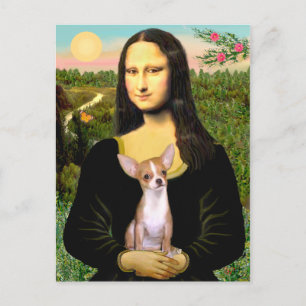Carte Postale Chihuahua 1b - Mona Lisa