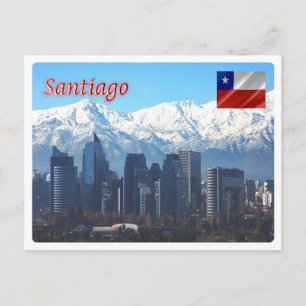 Carte Postale Chili - Santiago -