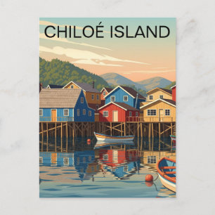 Carte Postale Chiloé Island Chili Voyage