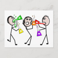 Chimie/Chimistes Cadeaux Personnages en allumettes