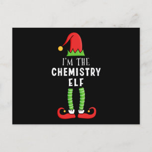 Carte Postale Chimie Elf Noël jumelé cadeau de famille