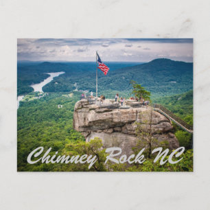 Carte Postale Chimney Rock NC