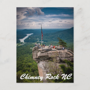 Carte Postale Chimney Rock NC