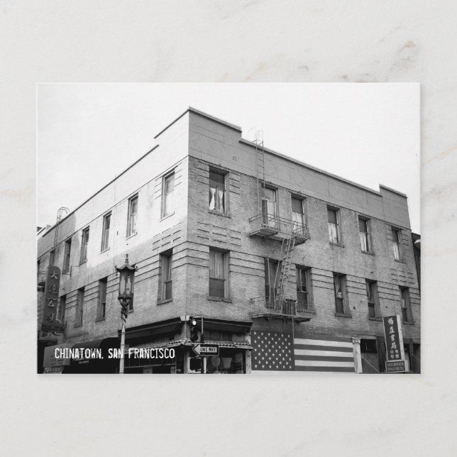 Carte Postale Chinatown, San Francisco (Devant)
