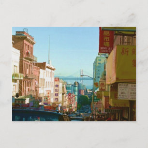 Carte Postale Chinatown San Francisco