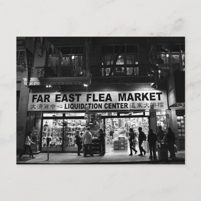 Carte Postale Chinatown, San Francisco, CA. (Devant)