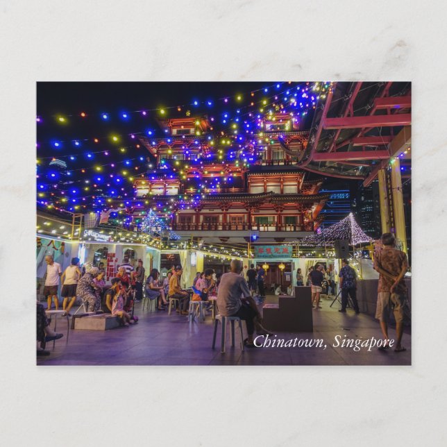 Carte Postale Chinatown Visitor Center, Singapour (Devant)