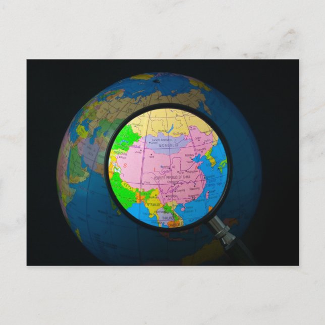 Carte Postale Chine en vedette (Devant)