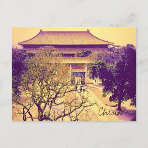 Carte Postale Chine Ming Tombs voyage vintage