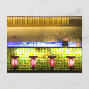 Carte Postale Chine, Shanghai. Bar dans le Xin Tian Di bar 2