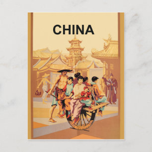 Carte Postale Chine traditionnelle
