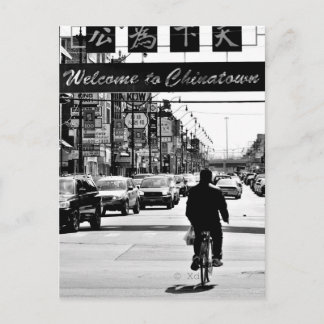 Carte postale chinoise de Chicago