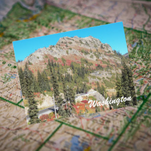 Carte Postale Chinook Pass, Washington State Travel Photo