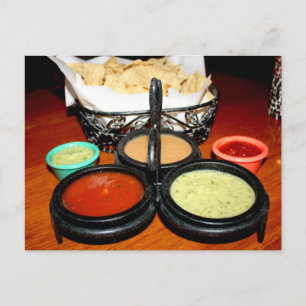 Carte Postale Chips et salsa
