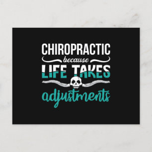 Carte Postale Chiropraticien Chiro Chiropratique parce que la co