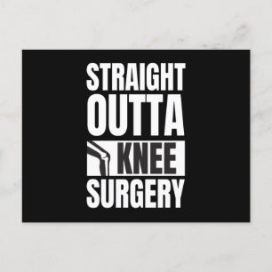 Carte Postale Chirurgie au genou droite