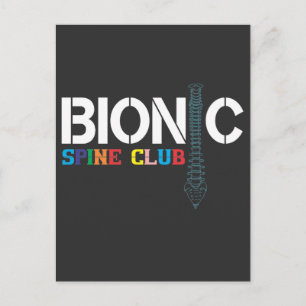 Carte Postale Chirurgie de la colonne vertébrale Récupération Fu