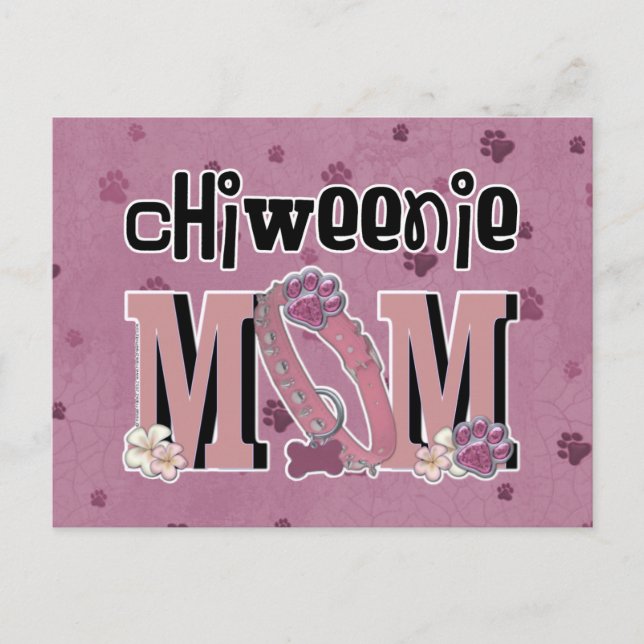 Carte Postale ChiWeenie MOM (Devant)