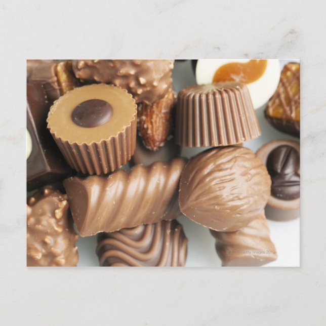 Carte Postale chocolat (Devant)