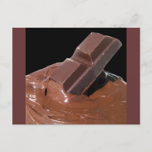 Carte Postale Chocolat (Devant)