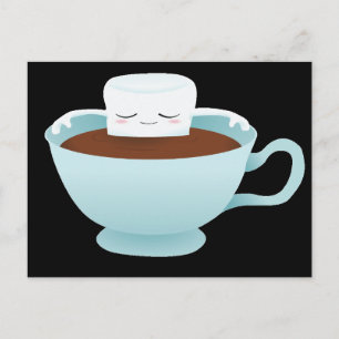 Carte Postale Chocolat chaud