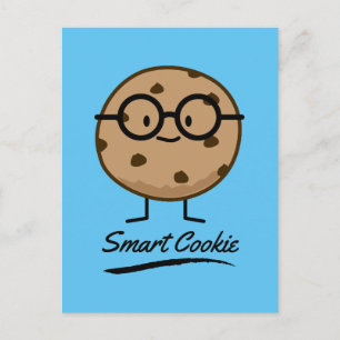 Carte Postale Chocolat Cookie Smart Cookies