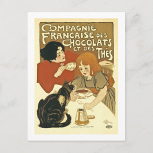 Carte Postale Chocolat Publicité Vintage