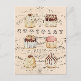 Carte Postale Chocolat vintage...carte postale