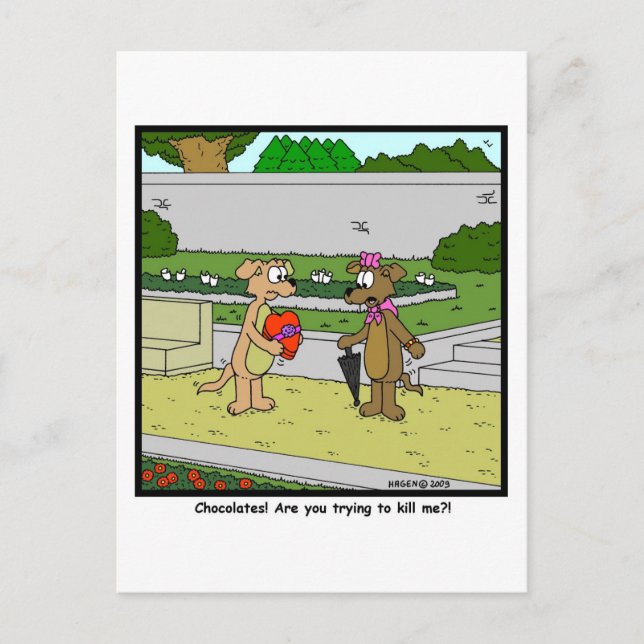 Carte Postale Chocolats ? ! (Devant)