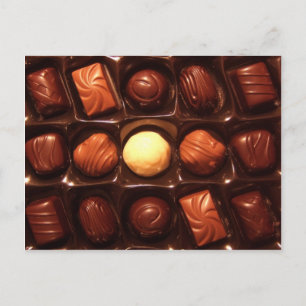 CARTE POSTALE CHOCOLATS BELGES