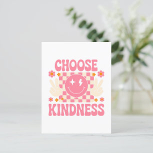 Carte Postale Choisir la gentillesse - Floral Inspirational (2)