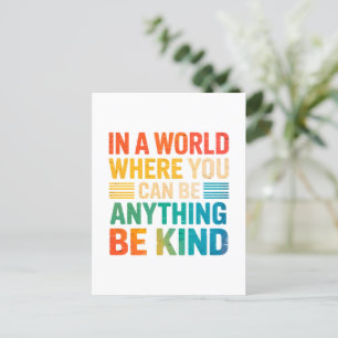 Carte Postale Choisir la gentillesse - Inspiration