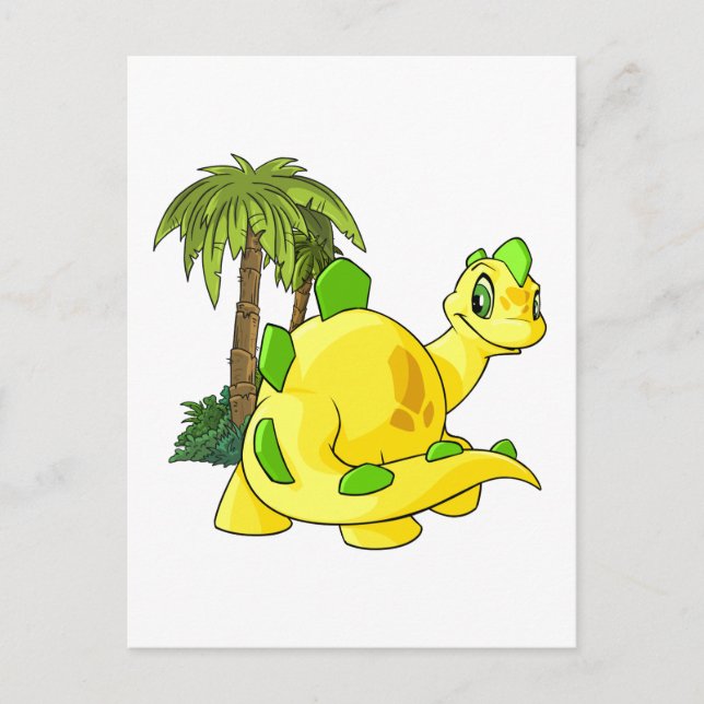 Carte Postale Chomby jaune tyrannien regardant (Devant)