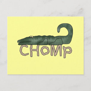 Carte Postale Chomp Alligator T-shirts et cadeaux