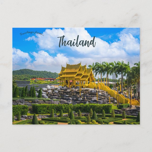 Carte Postale Chonburi Thaïlande (Devant)