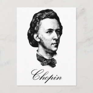 Carte Postale Chopin