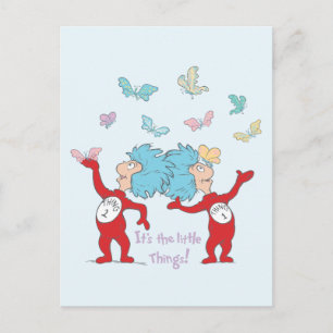 Carte Postale Chose Une Chose Deux C'est Les Petites Choses !
