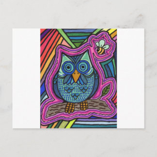 Carte Postale Chouette