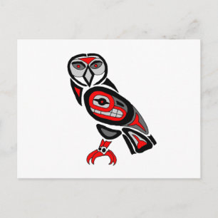 Carte Postale Chouette Haida 2014