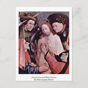 Carte Postale Christ A Couronné D'Épines. Par Hieronymus Bosch