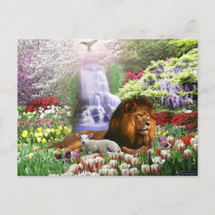 Carte Postale Christ agneau de Dieu