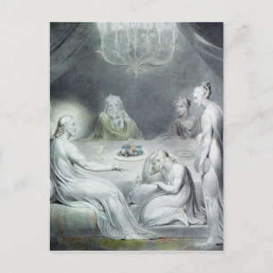 Carte Postale Christ dans la Maison de Martha et Marie