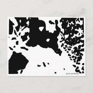 Carte Postale Christ dans la neige