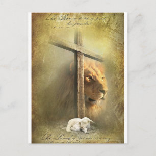 Carte Postale Christ Le Lion de Juda