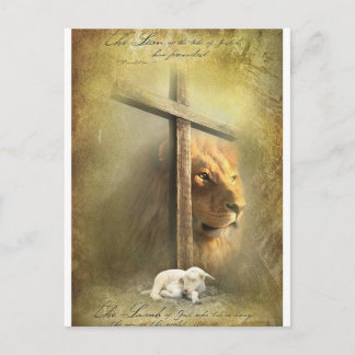 Carte Postale Christ le Lion de Juda
