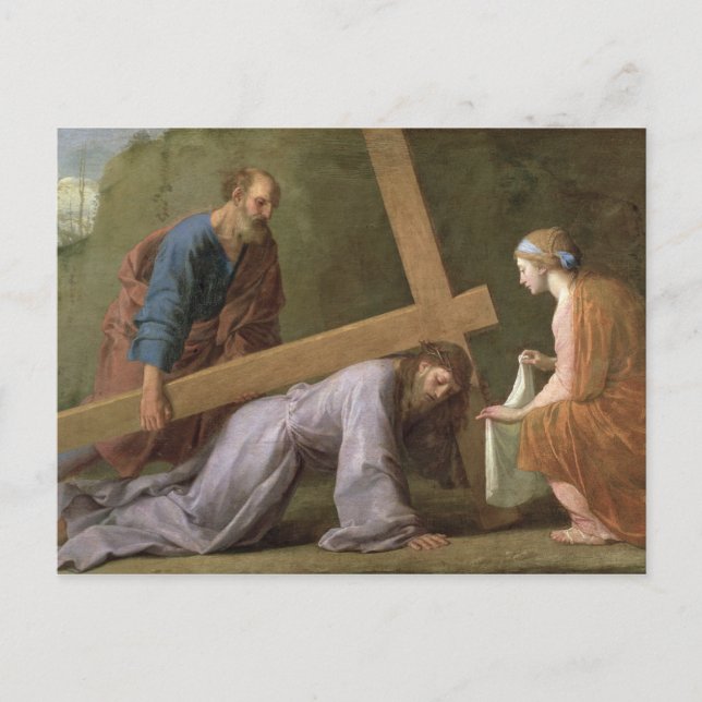 Carte Postale Christ portant la croix, c.1651 (Devant)