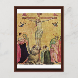 Carte Postale Christ Sur La Croix Entre Marie Et Jean
