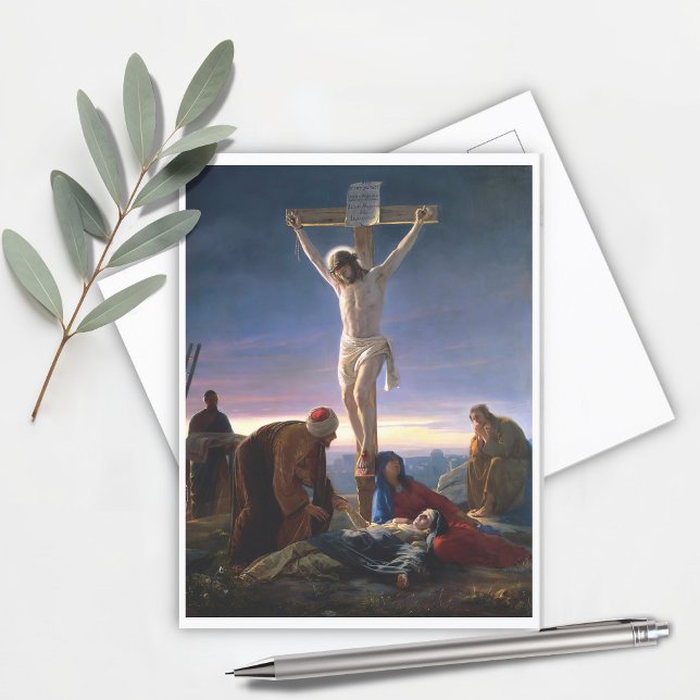 Carte Postale Christ sur la Croix, Religieux (Créateur téléchargé)