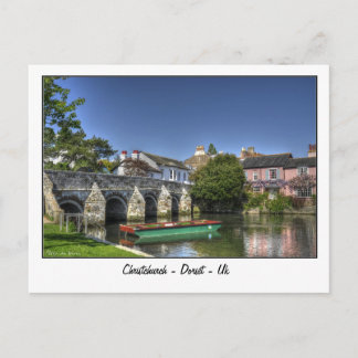 Carte Postale Christchurch - Dorset - Royaume-Uni